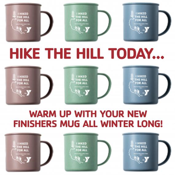 Hike the Hill 2021 Finishers Mug